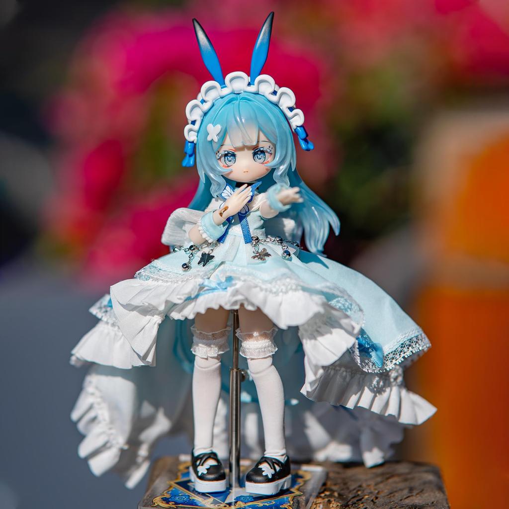 Blind Doll Hydune Model Butterfly Blind Box BJD Doll 18 Scale BJD Articulated Figure Anime Doll Gift for Girls Ages 15 and Up Made of PVC & ABS with