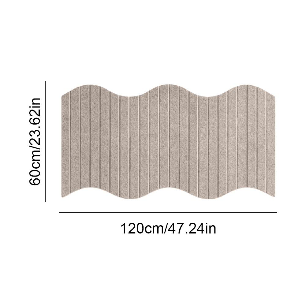 Does Not Hurt Wall Felt Board Vertical Ribbed Texture Photo Wall Sticker Dormitory Decoration