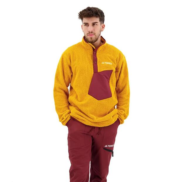 Adidas Fleece with Zipper Organiser Xploric High-Pile-Fleece Pullover