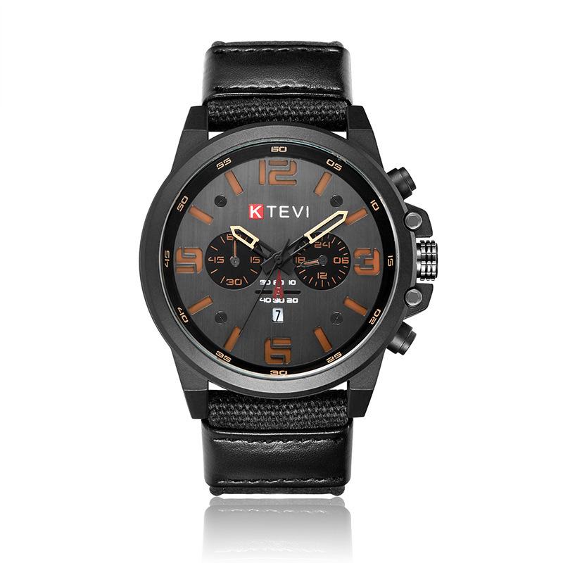 Student Sports Trend Business Men S Watch Waterproof Calendar Casual Quartz Watch