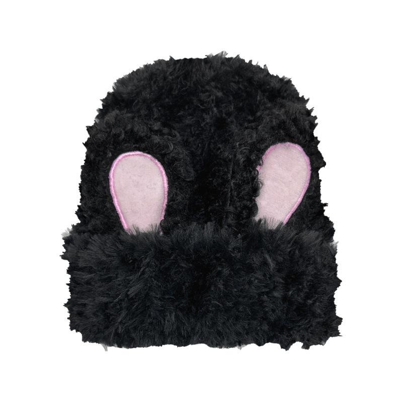 

Winter Thickened Warm Baby Knitted Hat Soft Baotou Hat Sweet Cute Plush Rabbit Children s Ear Hat M（56-58cm）