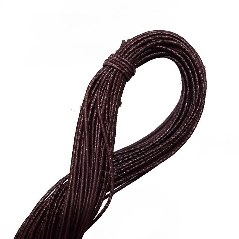 

Еластичний еластичний ремінець мотузка рядок лінія шнур 15 кольорів діаметром 1,0 мм бісероплетіння DIY для виготовлення ювелірних виробів браслет намисто коричневий