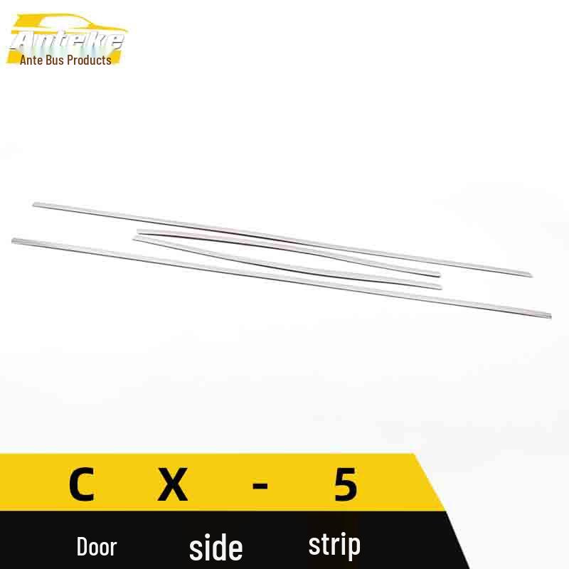 CX-5 Door Edge Stainless Steel Bumper Anti-Scratch Decorative Strip