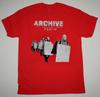 Kollektion Archiv Band Album Alle Größen S bis 5XL Rotes T-Shirt