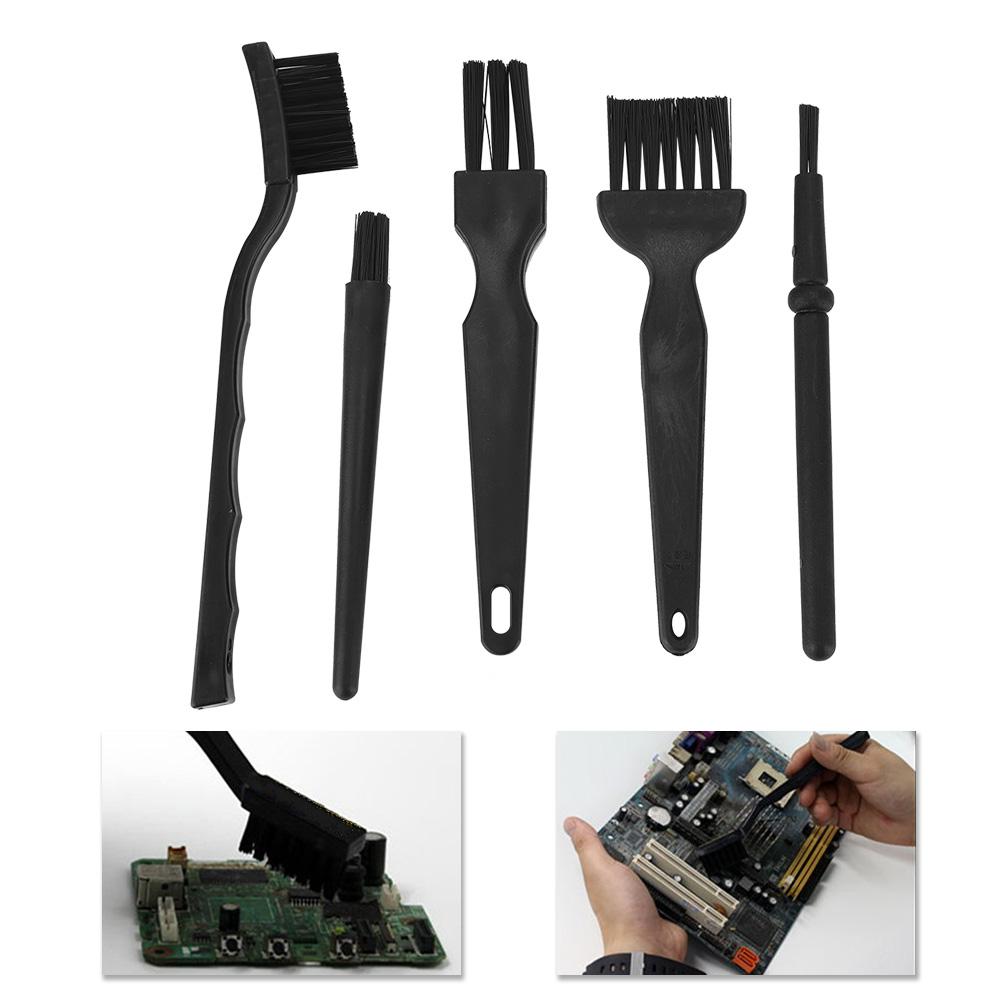 5 buc Kit Portabil Antistatic Perie de Praf Curățare Pentru Tastatură Computer Spațiu Mic