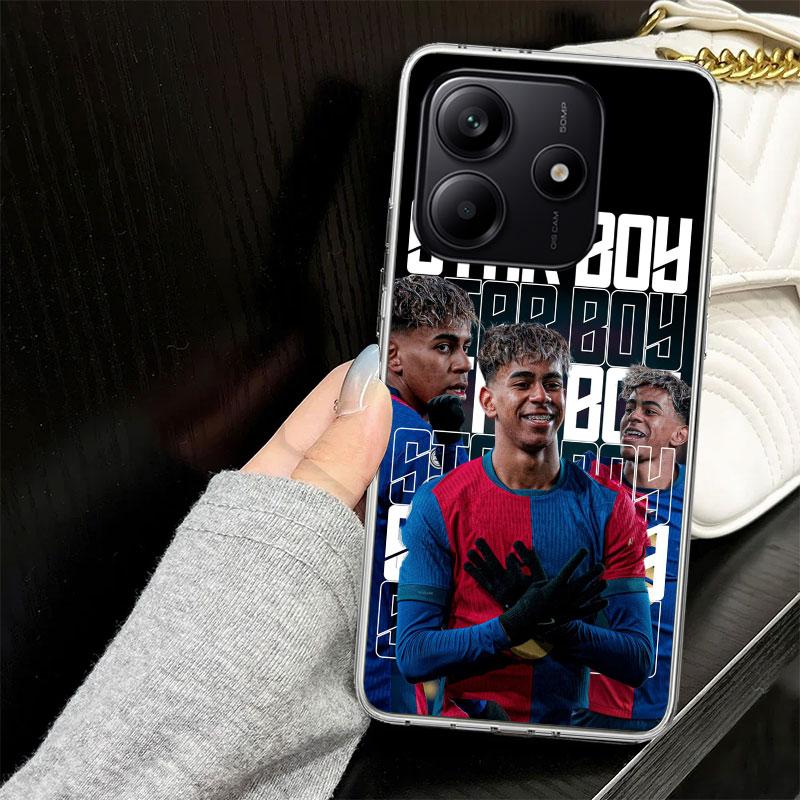 

Чехол L-Lamine Y-Yamal 19 для телефона Xiaomi Redmi Note 14 13 12 11 Pro Plus Чехол 14S 12S 11S 11E 11T 10S 10 9S 9 Силиконовый Funda Redmi Note 12 5G