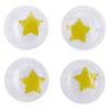 Yeux mobiles Ø 35 mm - étoile jaune