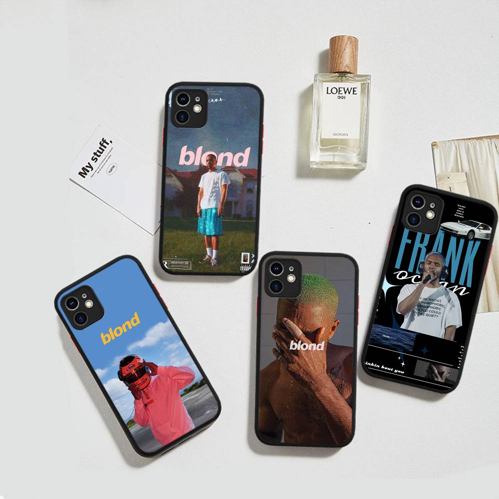 Album F-Frank O-Ocean Rap Matte Transparent Phone Cover For IPhone Case 16 15 14 13 12 11 Pro Max X XS Max Plus