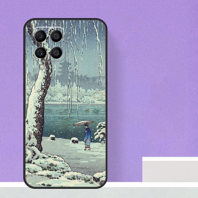 Ukiyo-e Japanese Style Art Case For Samsung Galaxy M14 M34 M54 M31 M11 M13 M53 M51 M12 M32 M52 M16 M36 M56 M15 M35 M55