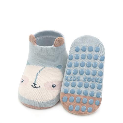 Newborn Baby Autumn Casual Infant's Home Anti Slip Cotton Toddler Cartoon Floor Socks