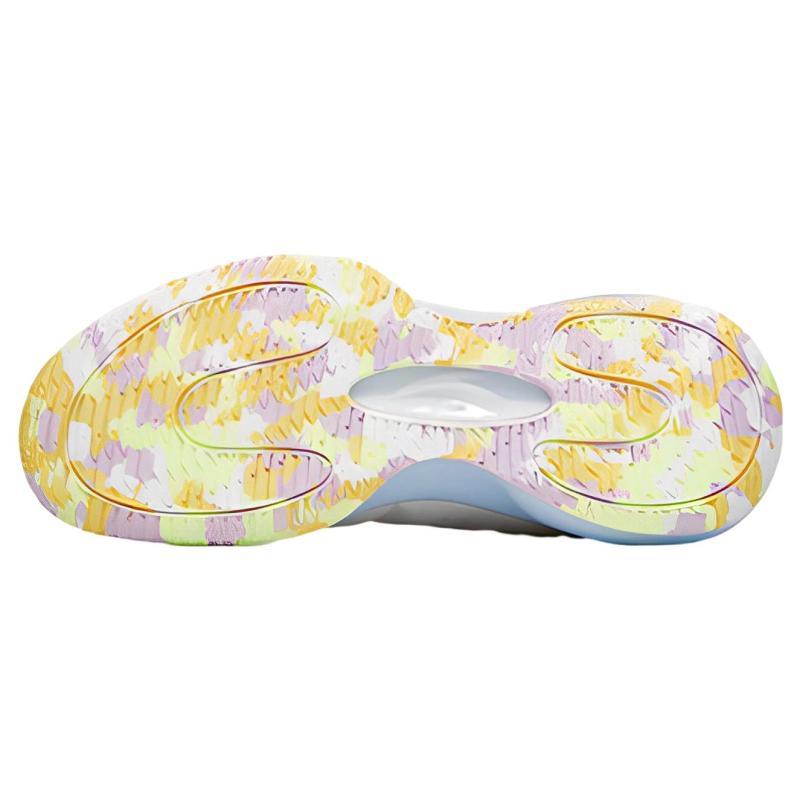 Anta Cement Killer Basketball Shoes Men's Low Top Ivory White/Light Yellow Sneakers 112121606S-4