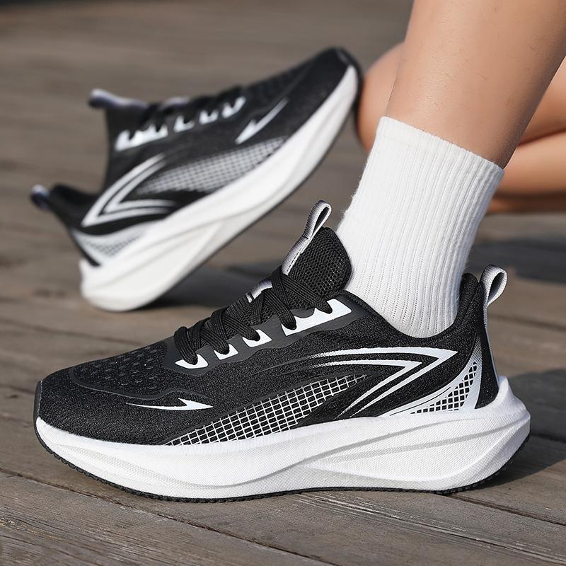 Marathon Male Sports Antislip Board Carbon Sport Running Shoes Sneaker Men'S Comfy Ventilated Ultralight Cushioned Air