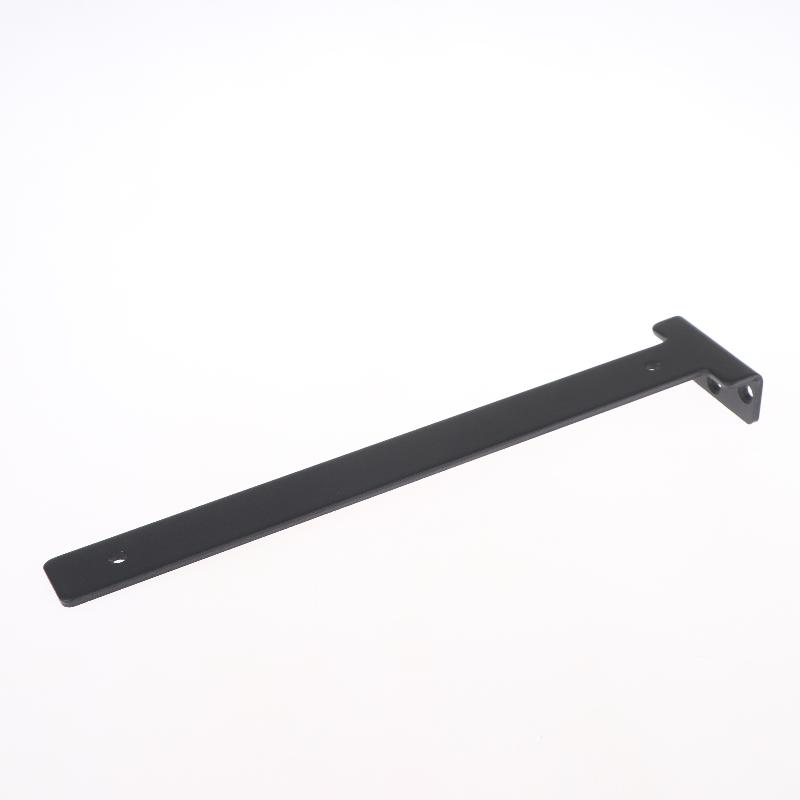 1 Ensemble Supports d'Étagère Robustes en Forme de L pour Cloison Support Métallique Industriel Support Mural Étagère Fixe Avec Vis