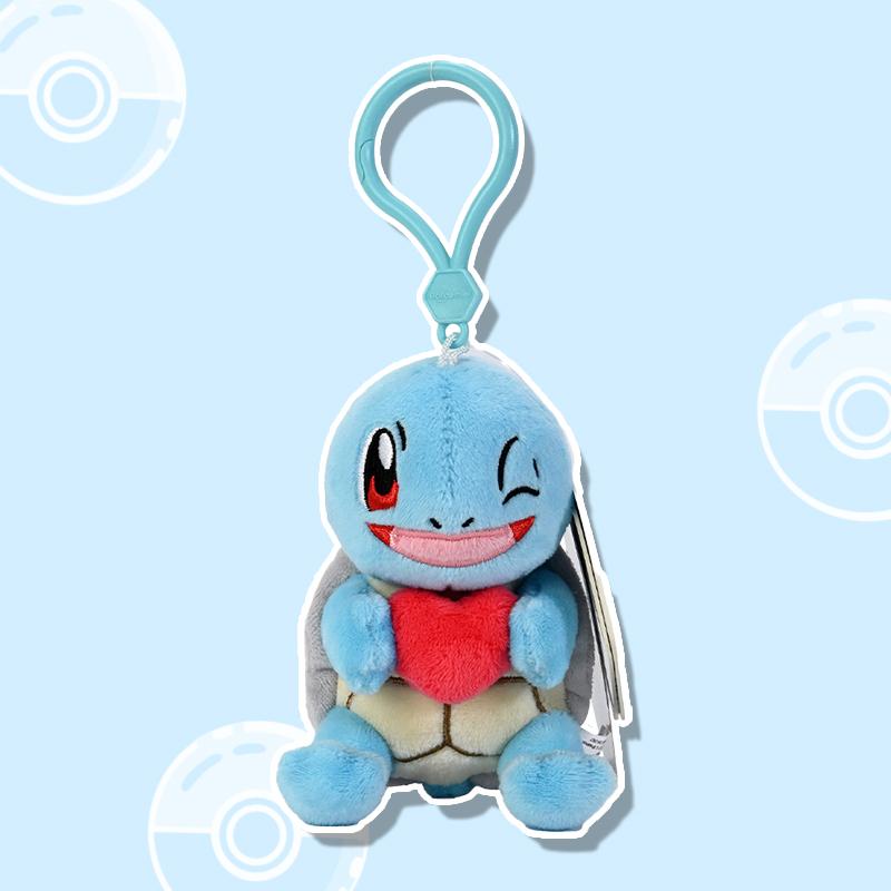 Cute Cartoon Monster Plush Keychain Children Backpack Pendant Soft Doll Toy