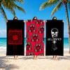 H-Hellraiser Towel Microfiber Beach Towel, Quick-Dry, Sand-Free, Ultra-Fine Fiber, Super Soft.