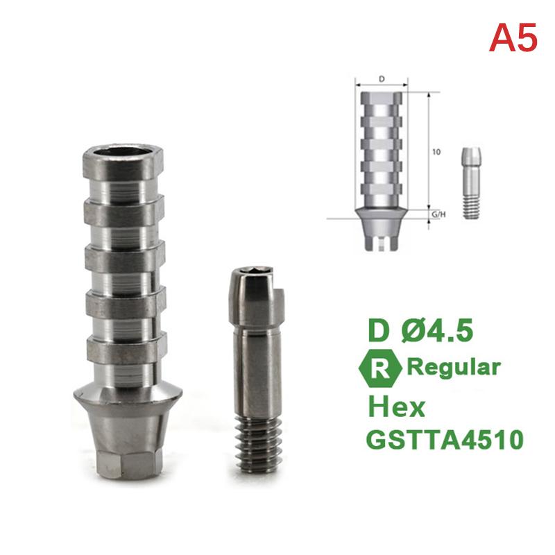 Composite For Osstem Component Temporary Accessories Screw Dental Material Dental Implant Replacement Tool Material