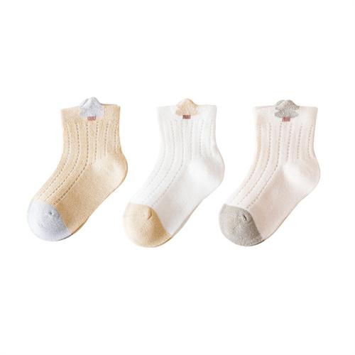 Lawadka 3pairs/lot Summer Newborn Baby Socks For Girls Boys Mesh Thin Infant Girls Boys Toddler Children Short Sock 0-5Years Old