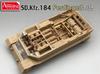 Amusing Hobby Scale German Heavy Tank Destroyer Ferdinand with Full Interior and Strabocrane Plastic Model Kit AMH35A030 1/35 16-ton