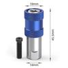 10mm To 1/4 Inch Hex Adapter with Magnetic Tip Quick Release Drill Bit Converter Portable Screwdriver Extension Tool
