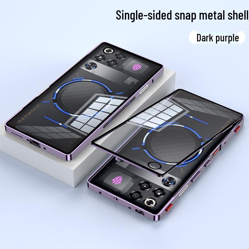 Red Magic 11 Pro+ Snap-on Metal Case with Gaming Shoulder Button Protection