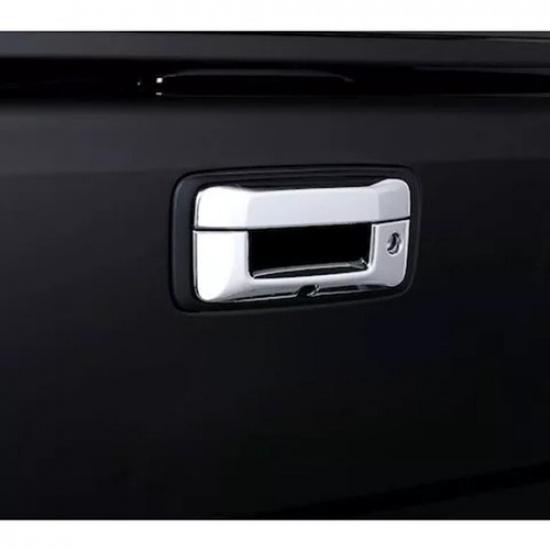 Fits 14~18 Chevy Silverado GMC Sierra W/Camera Hole Tailgate 4 Door Handle Cover