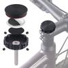 Bike Headset Top Cap Waterproof Bicycle Mount Anti-Theft Case Aluminum Alloy Bicycle Headset Cap Protective Case for Airtag