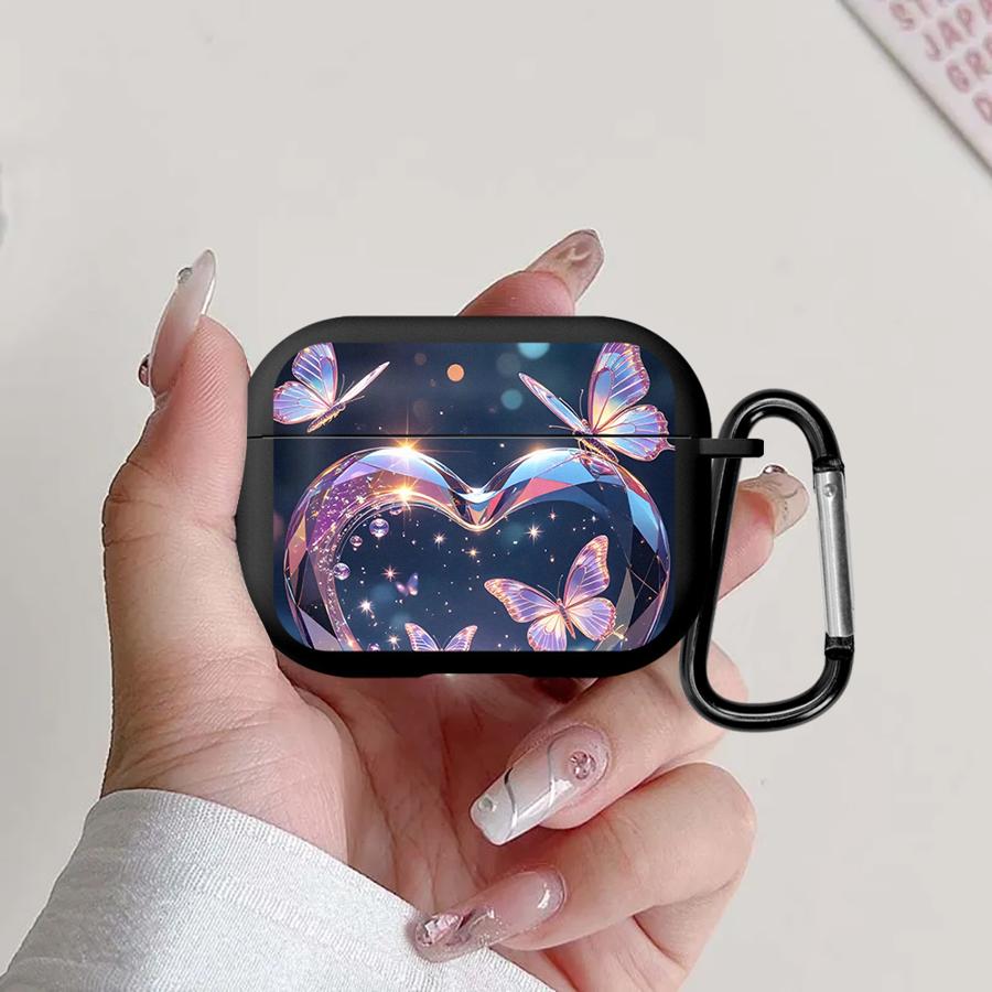 Чехол для наушников Cover Case Для Airpods 4 1 Pro 2 3 Pro3 Pro2 Розовый Бант Airpods 1