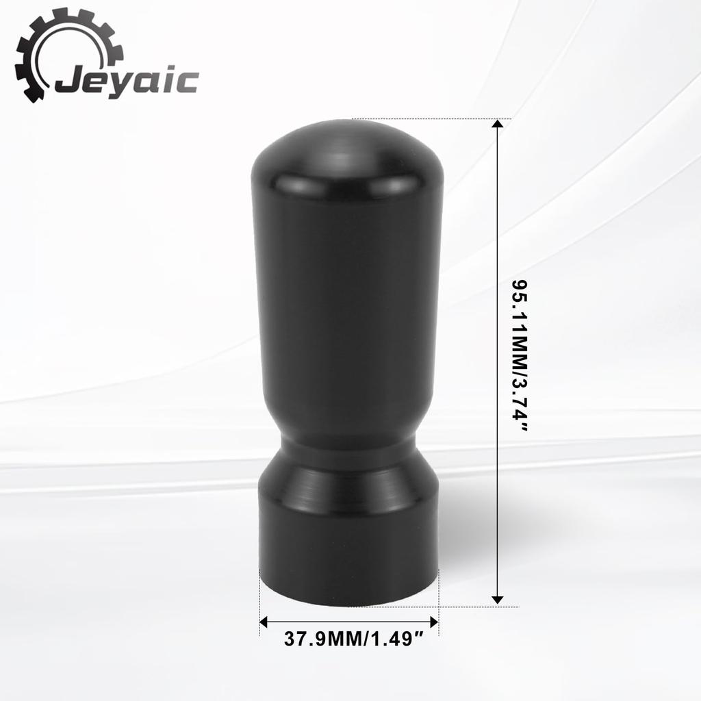 Jeyaic Black Shift Knob for Suzuki ZC33S Sports M12 x Vehicle Inspection Easy Genuine Replacement Bar-Type Model, P1.25, Compliant, Installation,