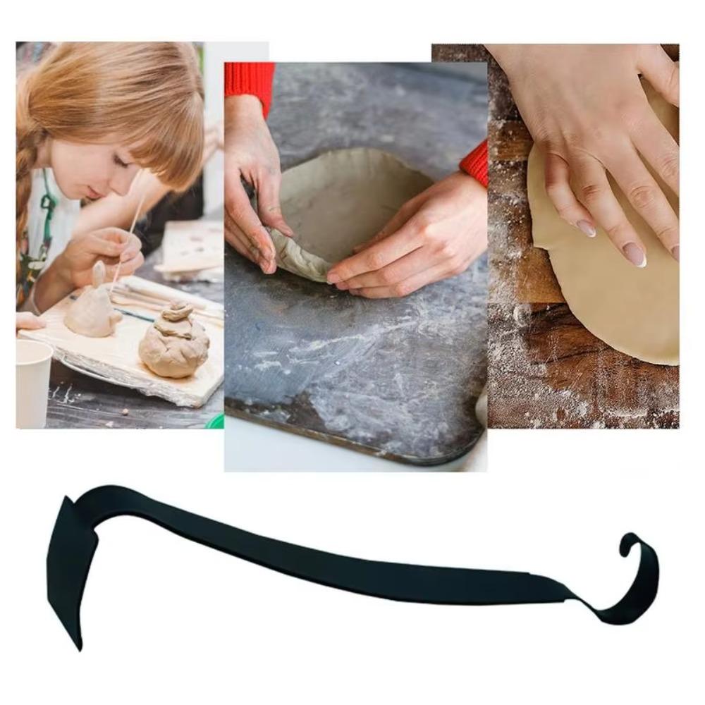 Ergonomic Grip Clay Modeling Tool Iron Sculpture Tool Pottery Trimming Tool  DIY Craft