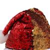 Pailletten Weihnachtsmütze Kappe Kopfbedeckung Weich Dekorativ für Erwachsene Kostüm Kopfbedeckung
