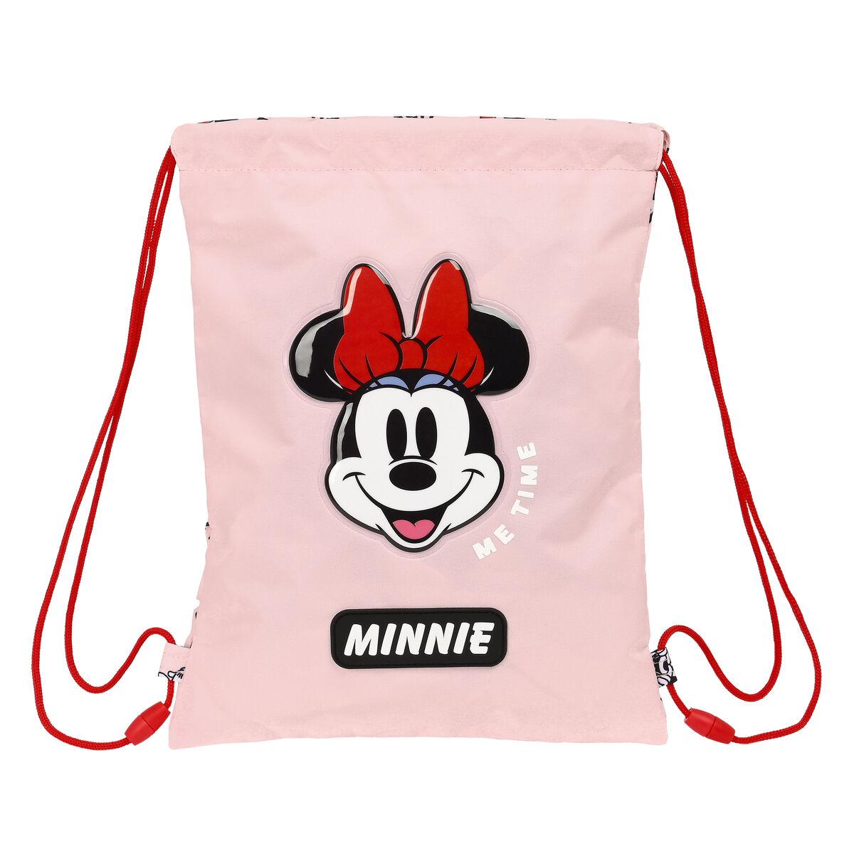 

Рюкзак на завязках Minnie Mouse Me time Розовый (26 х 34 х 1 см)