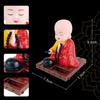 Solar Little Monk Ornamente creative pentru mașini Decorațiune pentru bord în stil chinezesc Budism Ornament norocos Accesorii interioare auto