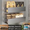 Magnetic Wall-mounted Kitchen Storage & Spice Rack