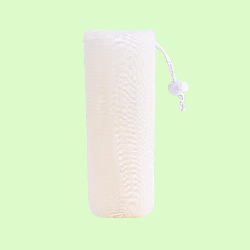 2Pcs Hanging Thickened Shower Gel, Facial Wash, Handmade Soap Foaming Net Bag for Bathroom Supplies