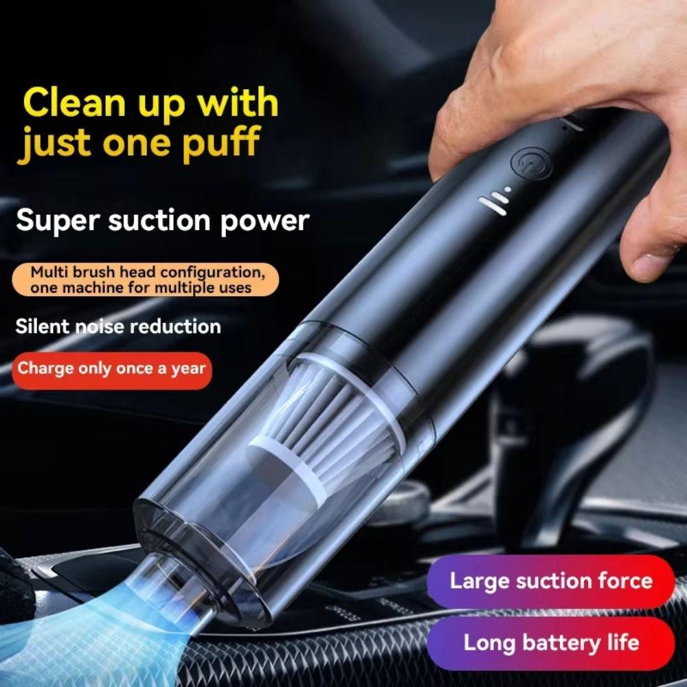 Electric Car Vacuum Cleaner Cordless 4 in 1 Dust Buster Handheld Vacuum Home Cleaning