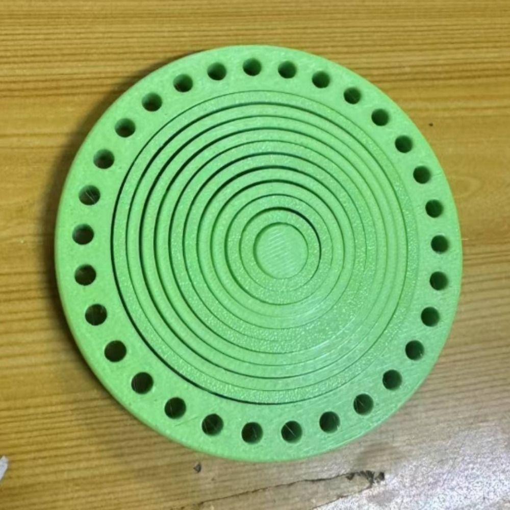 Heat Insulation Creative Coaster Toys Removable Depressed Relief Toy  Office