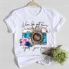 Butterfly Cute Sweet Lovely Casual T Shirt Graphic Print Fashion Crew Neck Short Sleeve Plus Size T Shirt Unisex