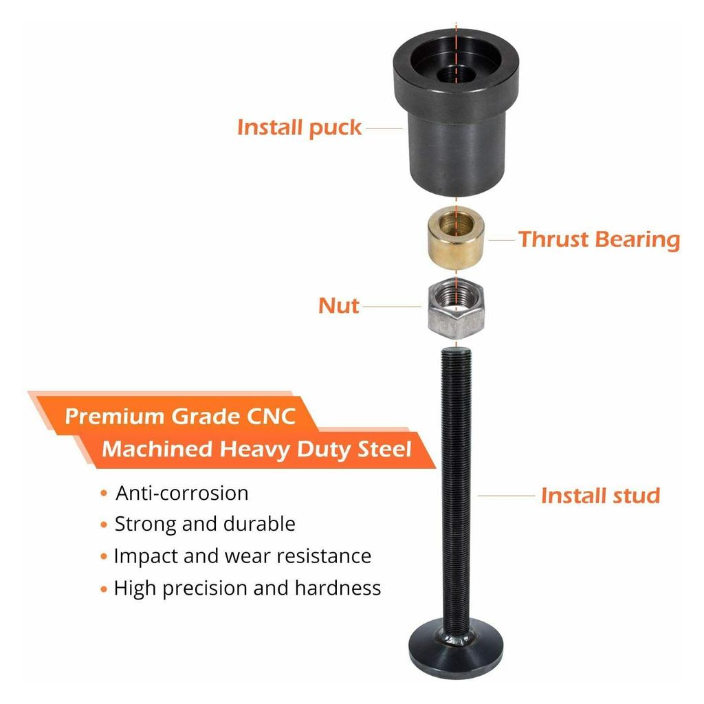3 Stück Innerer Achsschenkel Seite   Montagewerkzeug MG21103 Ersatz für Cherokee   ALLE 1987‑2001