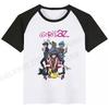 Summer Gorillaz 3D Print T-Shirts Boy Girl Fashion Streetwear T Shirt Kids Hip Hop Tops Tees Rock Band Tshirt Children Clothing