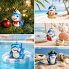 Blind Box Toys for Kids Marine Shark Advent Calendar, 24 Days Christmas Acrylic Collectible Party Favors Figures, Hanging Ornament Holiday Home Decor