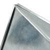 Lanshi WYQ0713 Industrial Metal Dustpan with Wooden Handle