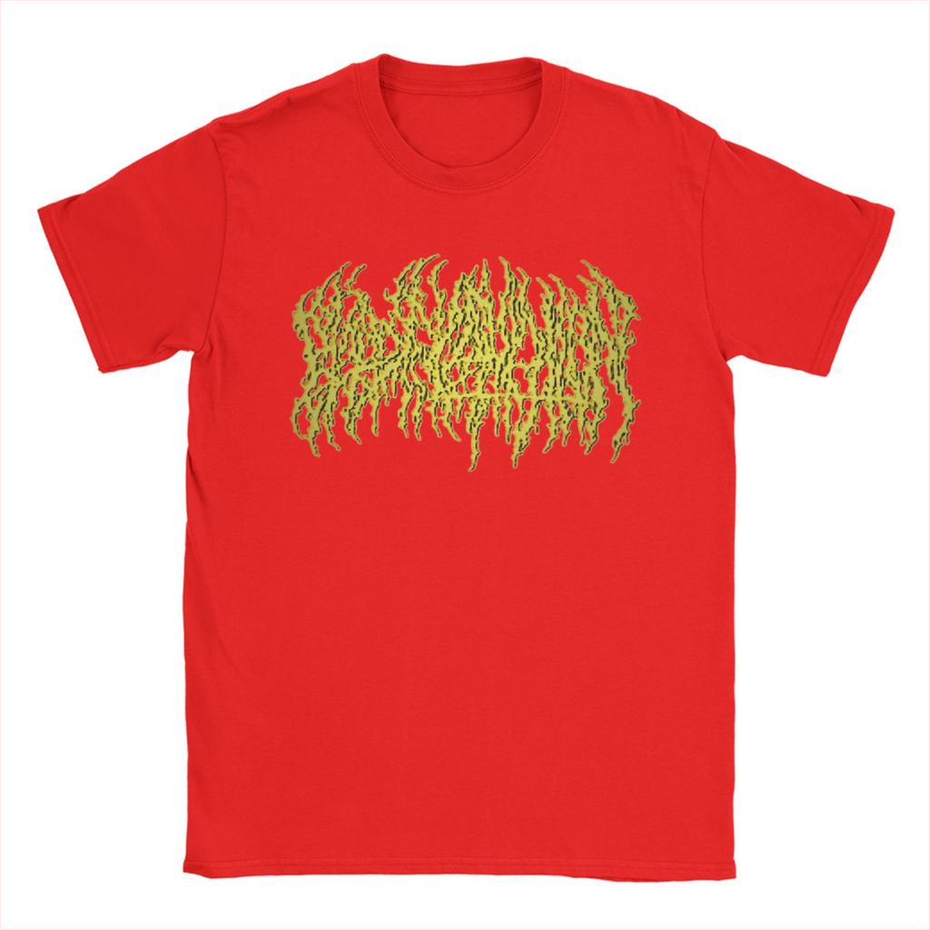 BLOOD INCATANTION Logo Unisex T Shirts Unique Tees Short Sleeve Crewneck TShirt Pure Cotton Plus Size Clothing