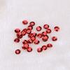 1000Pcs Glittering Red Round Sequins 6Mm Loose PVC Embellishment Accessories for DIY Crafts Sewing Clothes Bags Shoes Wedding