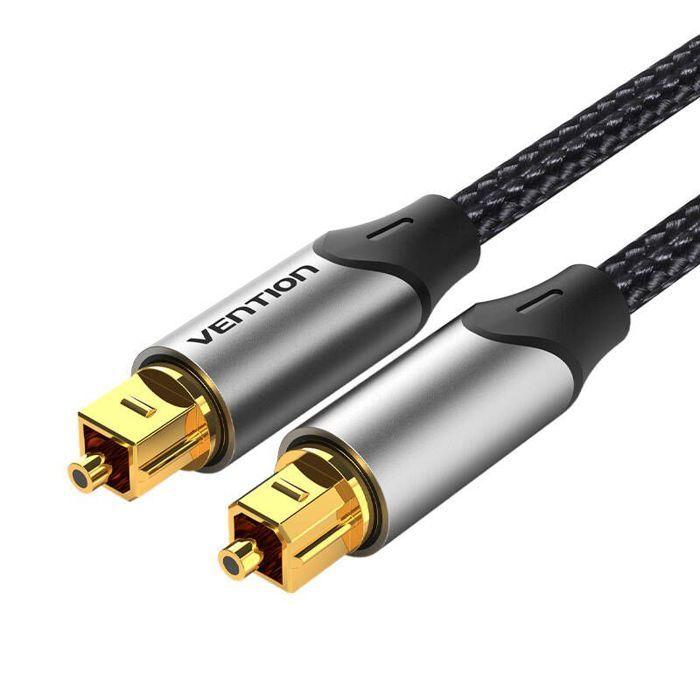 Optický kabel Vention Kabel Optický audio kabel 3m BAVHI Šedý