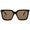 Polaroid Polarized Bronze Square Ladies Sunglasses Pld4115sx 0086 Sp 54