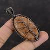 Tree Of Life Sunstone Copper Pendant Copper Wire Wrapped Pendant Handmade Gemstone Pendant Copper Jewelry For Gift Natural Sunstone Jewelry