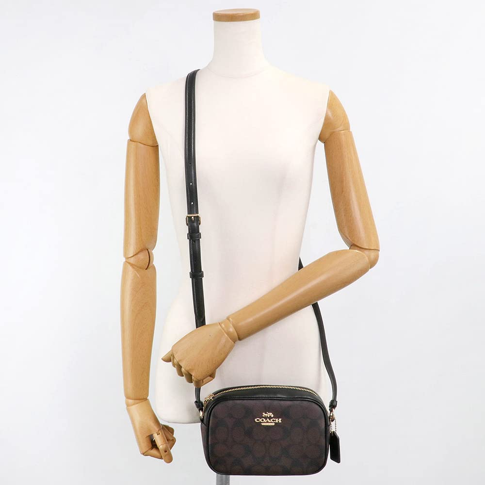 Umhängetasche C9926 Mini Bag Signature Braun [Coach] Damen (IMAA8 Schwarz) [Artikel]