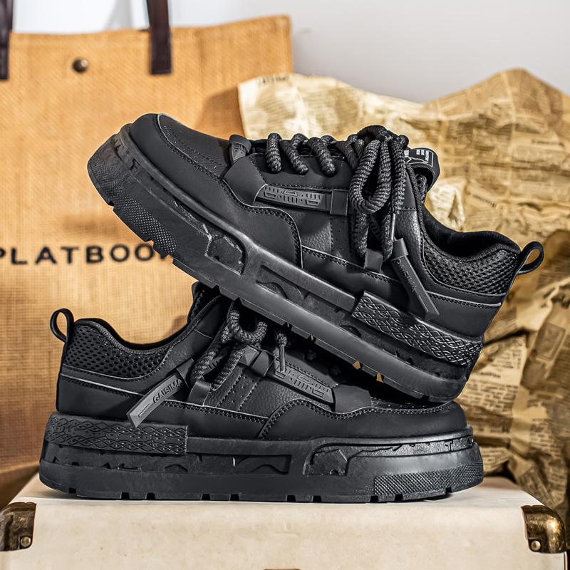 New Men And Women's Classic Fashion Low Top Thick Sole Skateboarding Shoes Comfortable Soft Sole Basketball  Sneakers