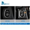 Real Soft Carbon Fiber For BMW F30 320i F34 GT 3 Series 2013-2018 M3 F80 2014 2015-2018 Car Start Engine Button Frame Sticker