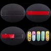 50 Stück Acryl Nailart Displaystreifen, Doppelseitig Klebend Transparenter Streifen Displayboard